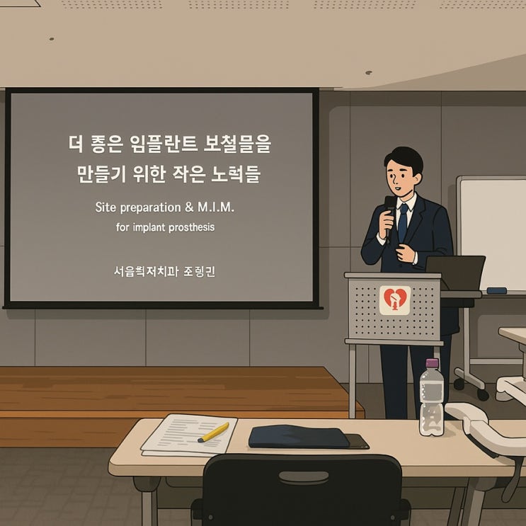  [탕정치과] 임플란트 보철을 위한 교정치료 세미나에 다녀왔습니다.