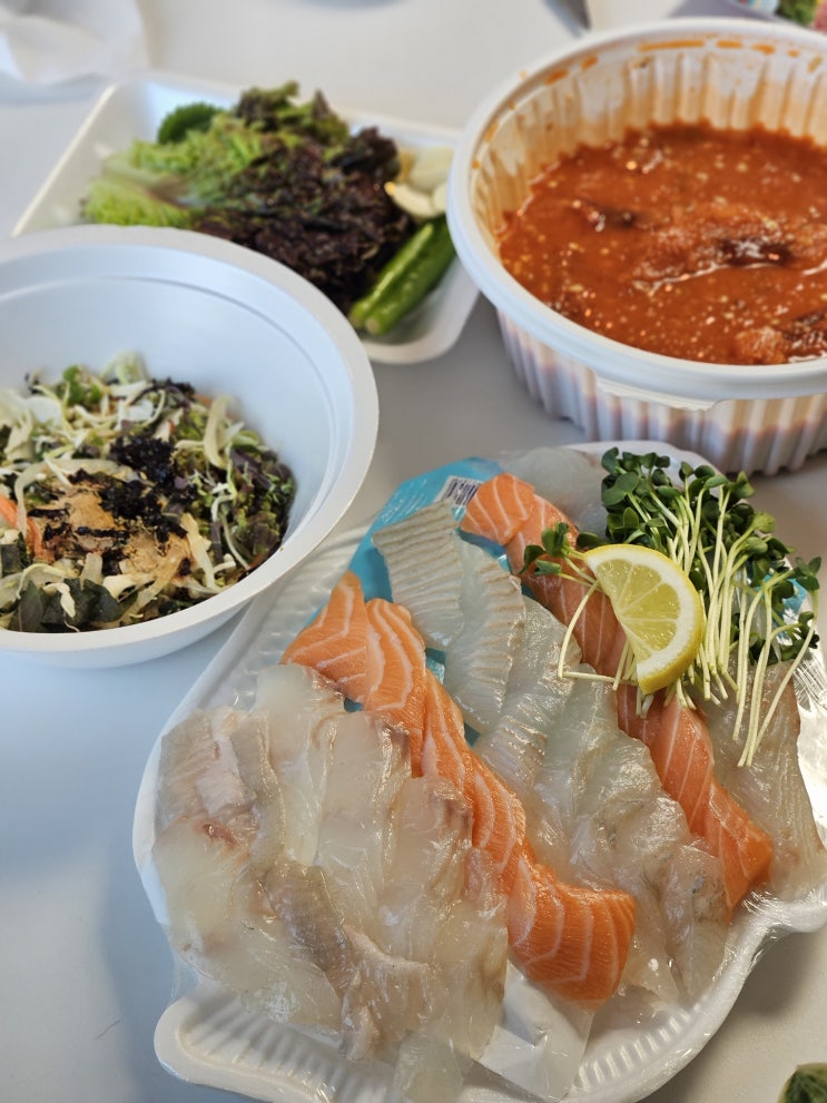  경기광주 라운수산 회 포장 잘 하는 경안동맛집