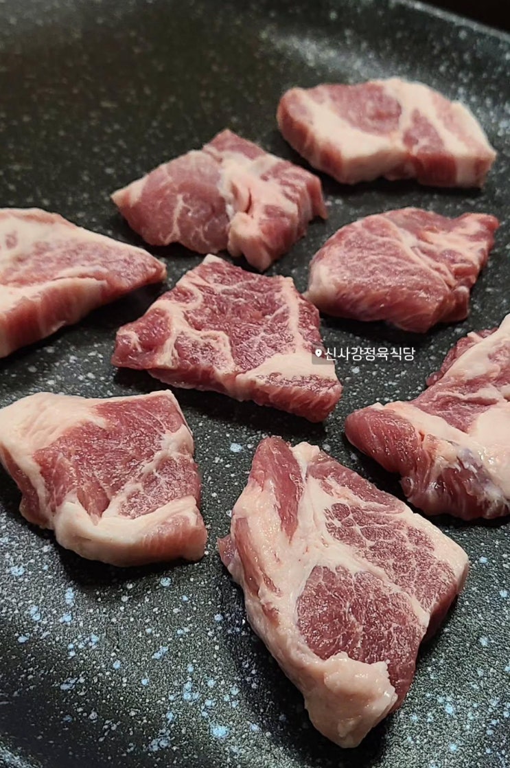  [맛집] 수원 <신사강정육점식당> 장안구 삼겹살 찐맛집 (KT위즈파크 도보 15분 거리)