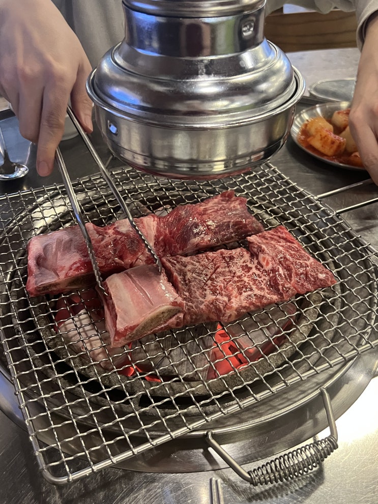  청주 맛집 • 소갈비가 꼬소한 구이맛집, 남영동양문 청주지웰점