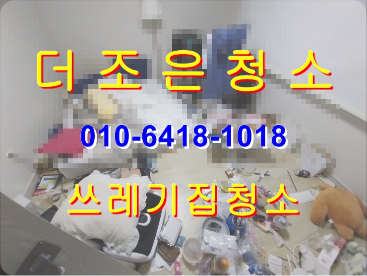  부산 강서구 명지동 쓰레기집 청소, 더러운집 거주청소 깨끗하게 만들어 드리겠습니다.