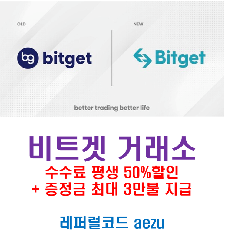  비트겟 Bitget 레퍼럴 바꾸고 50% 수수료 할인 및 증정금 최대 3만불 받자!! - 비트겟 레퍼럴 삭제