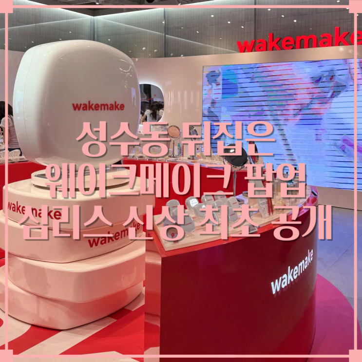  성수동 [웨이크메이크] 심리스 팝업스토어: 가벼운 베이스의 혁신, PRIVATE DAY 현장 리뷰 