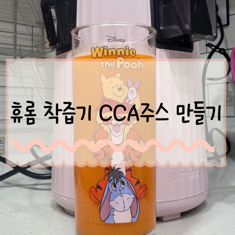 휴롬 착즙기 H420 추천 CCA주스만들기 사용후기(착즙기 사용법)