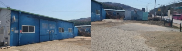  차량 진출입 편리한 창고, 남양주 50평 창고임대