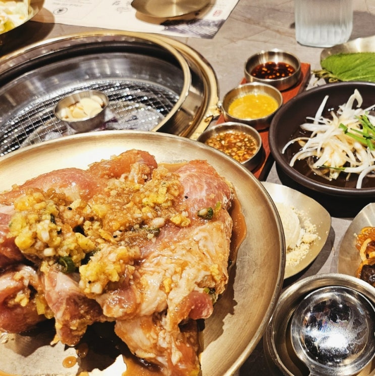 <b>평택</b> 고덕 맛집 <b>돼지</b>숯불<b>갈비</b>한정식 가온정
