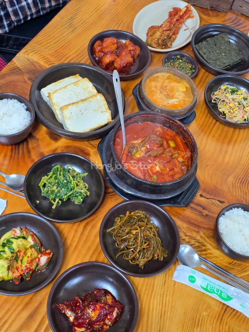 [강원도 삼척] 맹방해수욕장 맛집 시골밥상 장독식당