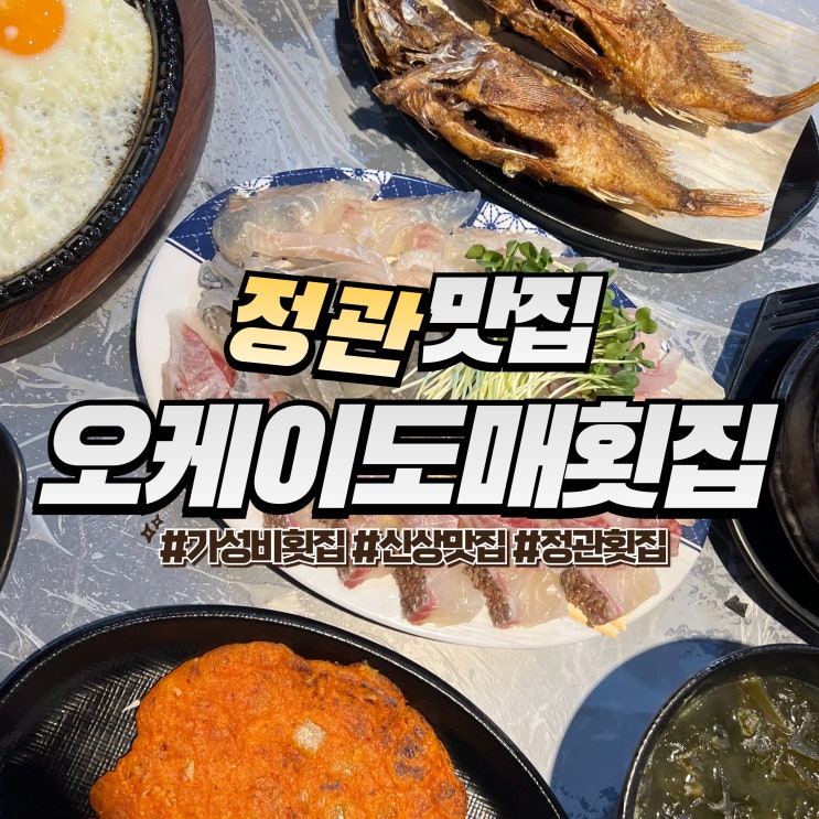  정관 오케이도매횟집 :: 정관횟집 가성비 좋은 맛집 추천