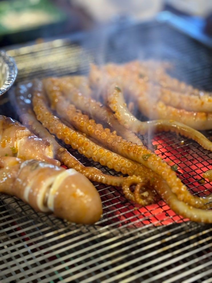  포항영일대술집 낙지 숯불구이가 맛있는 삼바리 영일대점