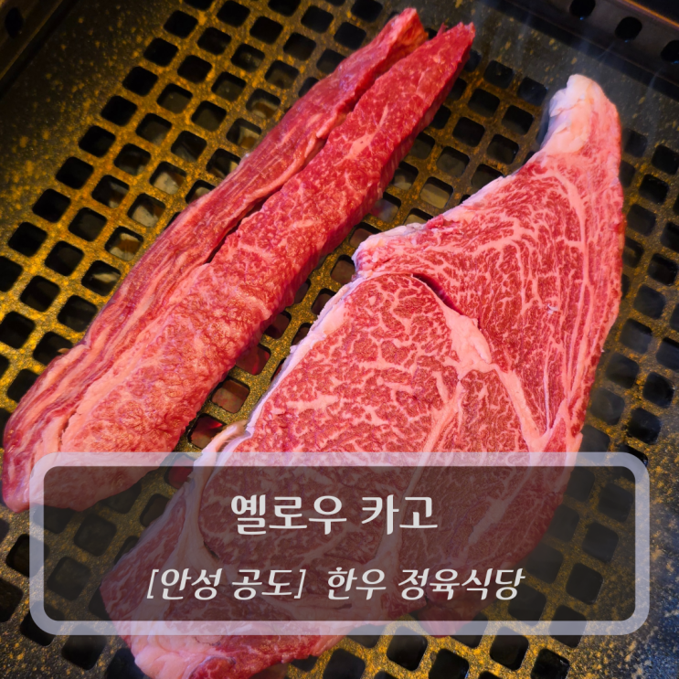  안성한우맛집 :: 옐로우 카고 - 정육식당 회식장소 추천