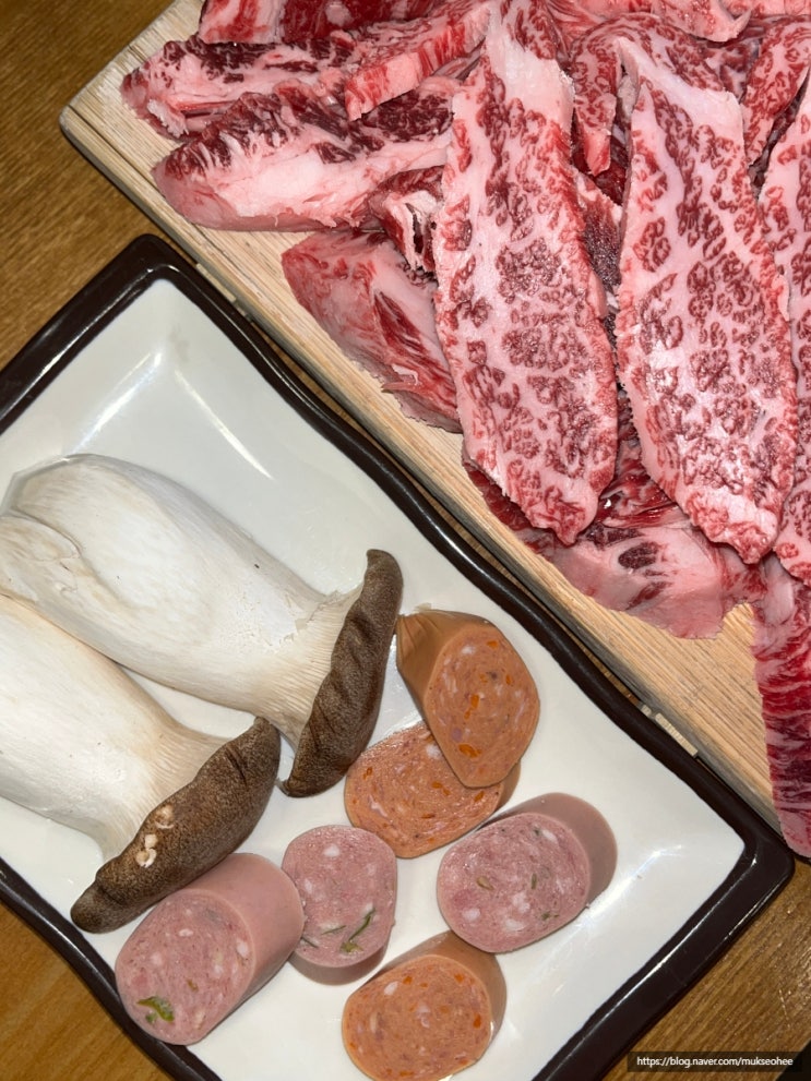  신방동 고기 회식 할땐 통정한우 투뿔 갈비 천안 고깃집