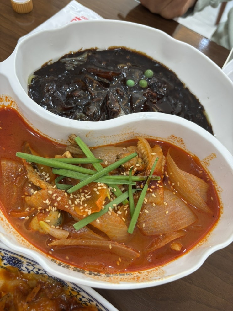  [부천/부천시청역] 짬뽕관_24시간 운영하는 부천시중식전문점에서 단둘이 짬뽕 짜짱 탕수육 다뿌시고 온 후기