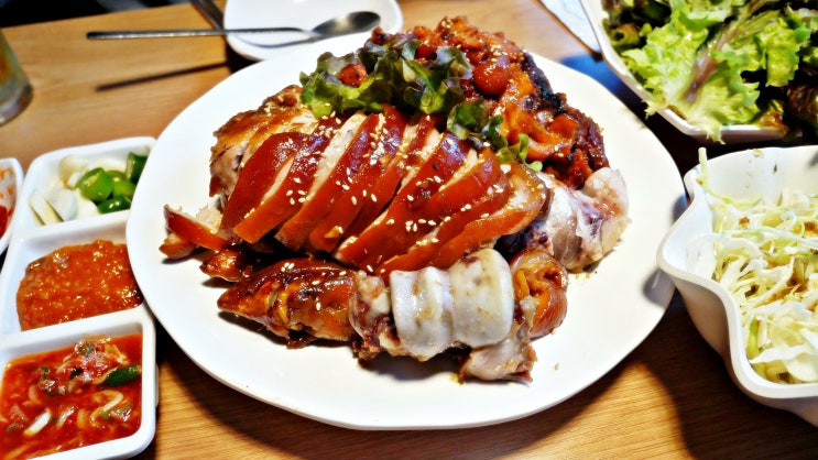  구로역족발맛집 송이족발 반반세트 추천
