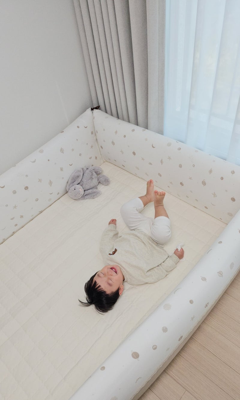 크림하우스 범퍼침대 바닥매트 자세히보기