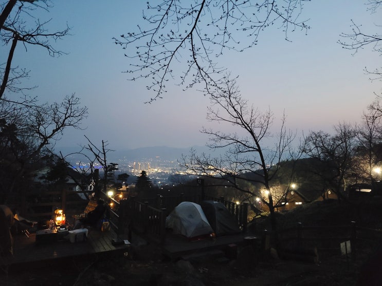  양평 백운봉 자연휴양림 야영장 13번 캠핑후기 명당 추천!
