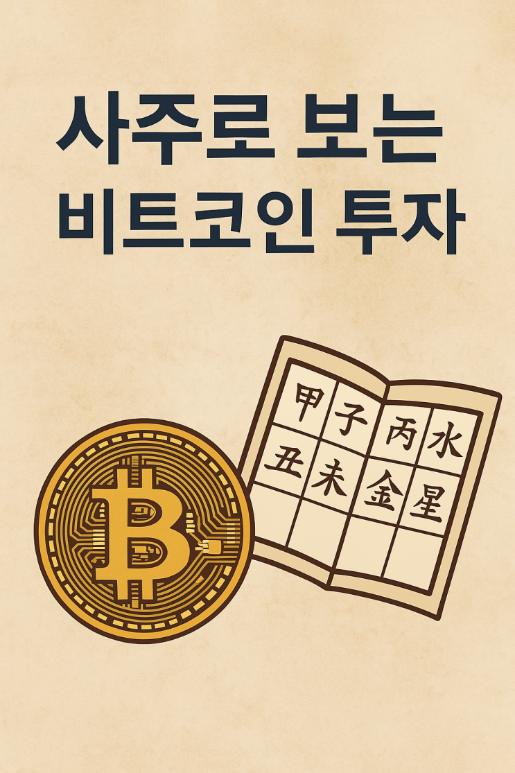  사주로 보는 비트코인 투자: 당신의 재물운, 하늘이 도와줄까?