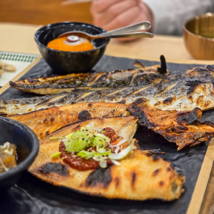 평택 비전동 맛집 : 달빛에 구운 고등어 모임 장소 추천