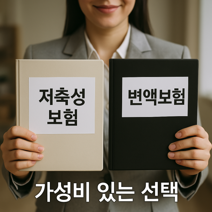  <재테크>  저축보험 vs 변액보험, 가성비 있는 선택은?