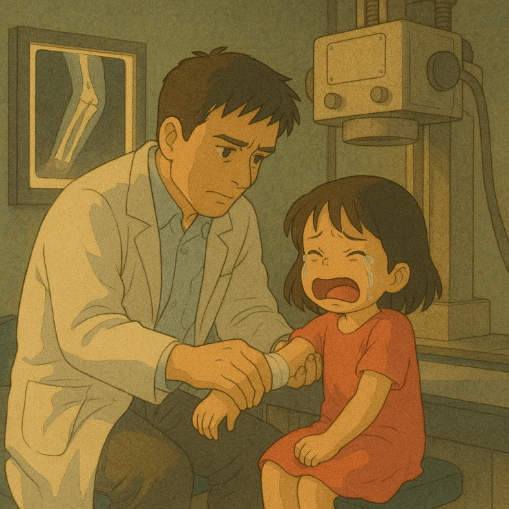  합정역 정형외과, 내아이의 손목골절 수술 없이 치료하기 (의사작성)