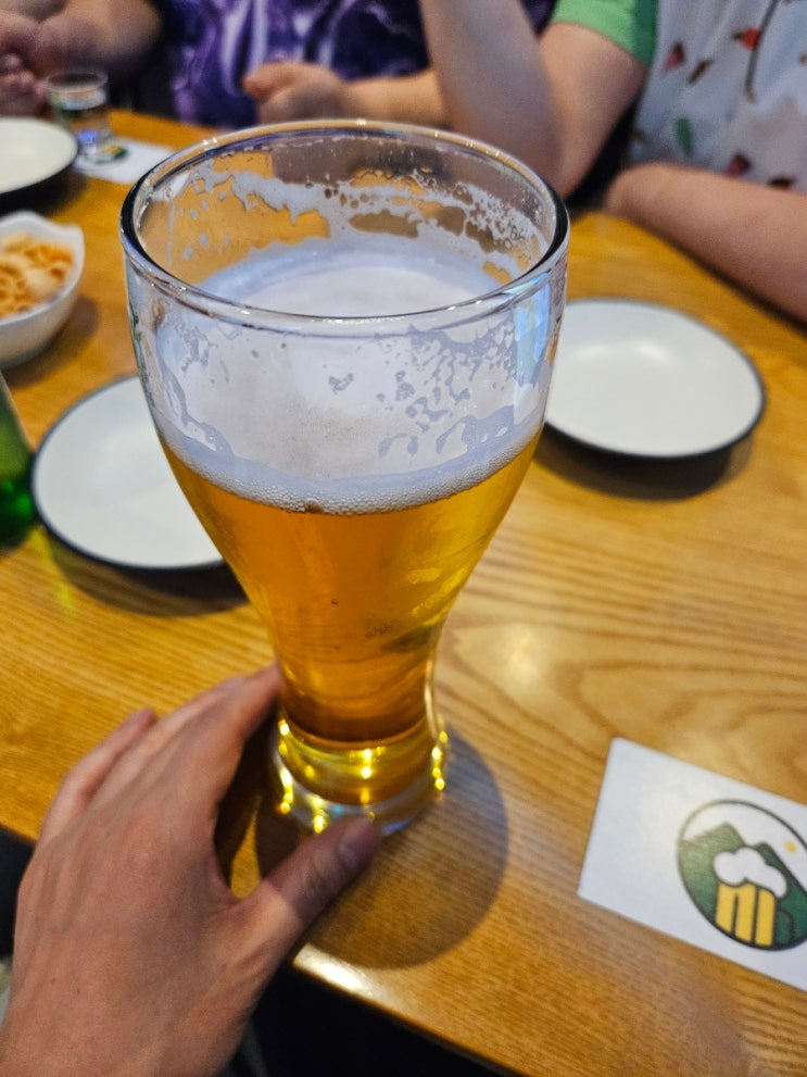  [구파발역 맛집 후기] 청년맥주에서 동호회 뒷풀이 – 파인애플 샤베트, 아이스크림 안주와 맥주의 조화