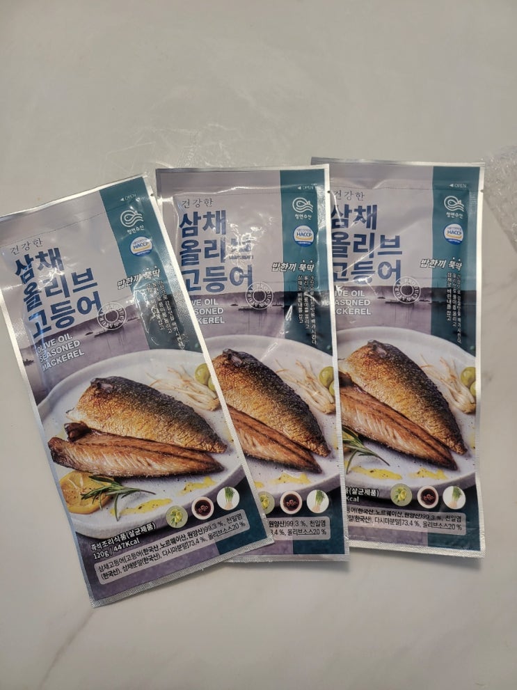  청연수산 국내산삼채 가시없는 고등어 아이반찬 하기 딱 좋은 순살고등어