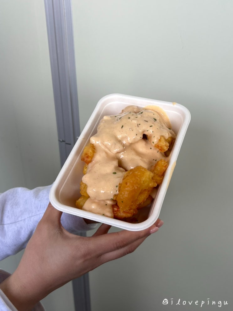  SSG 랜더스필드 맛집 1루 크림새우 스테이션 가격 주말 웨이팅