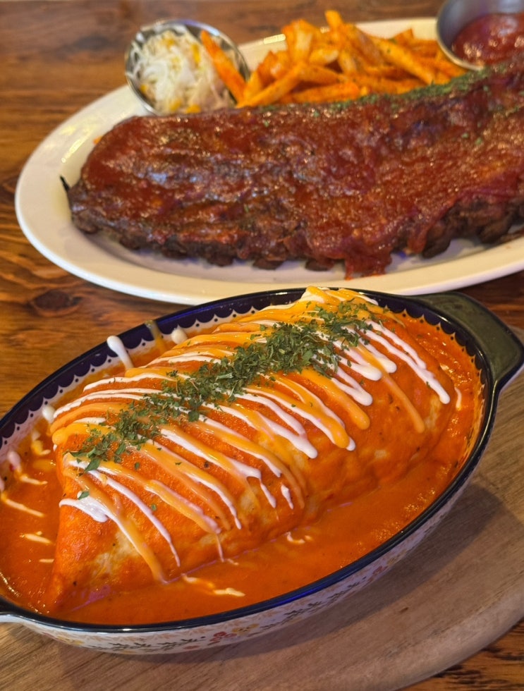  용산 삼각지 맛집 버뮤다삼각지 폭립 예약 웨이팅