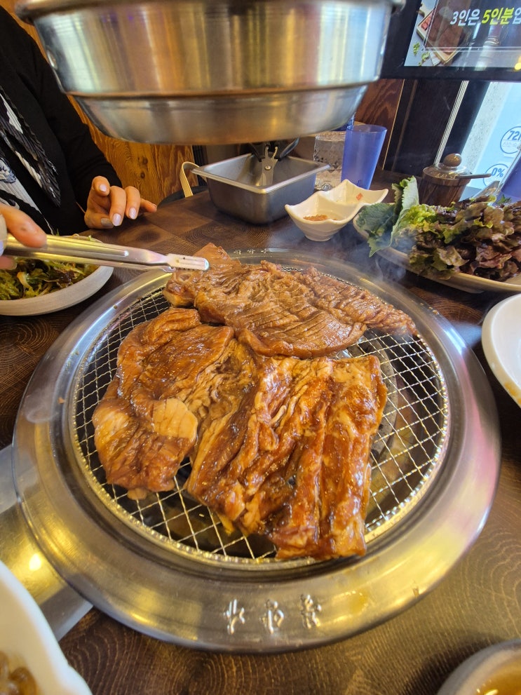  아정원참숯갈비 마산 오동동 갈비 맛집 부모님 가족모임 밥집 술집
