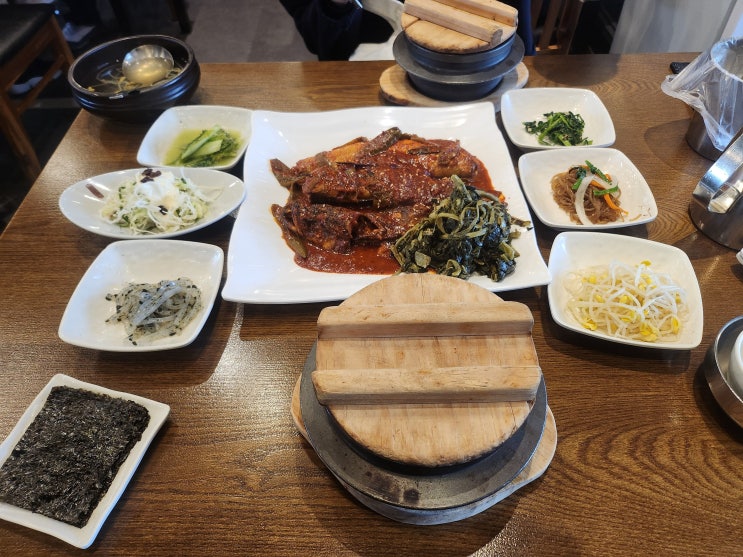 20년차 여자친구랑 식사하며...