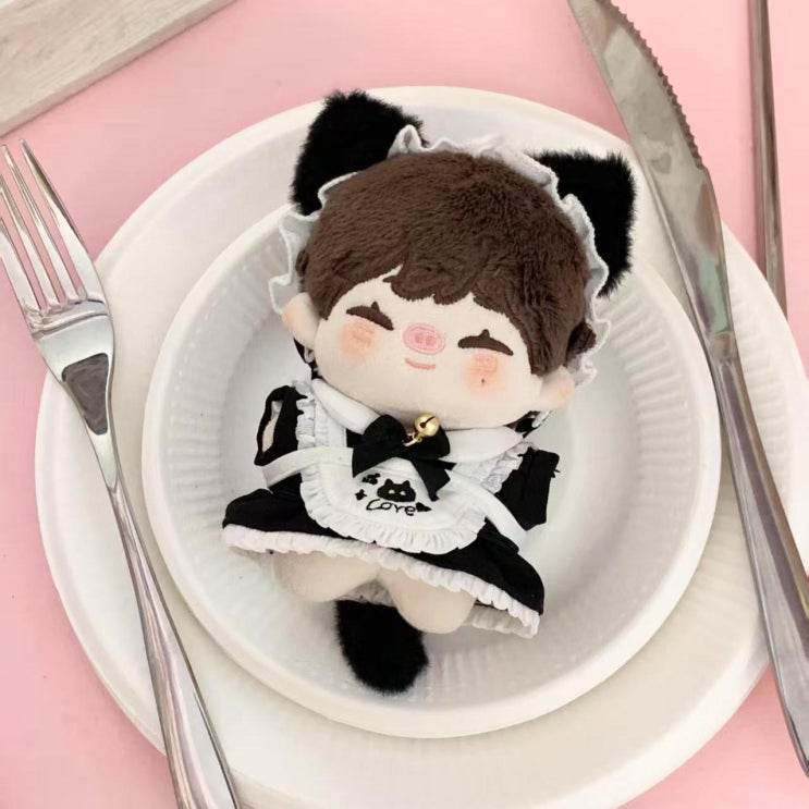  10cm 냥냥 메이드 세트 인형옷 아이돌인형옷