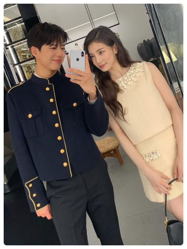 수지 각선미, 박보검과 행복 투 샷 몸매 셀카