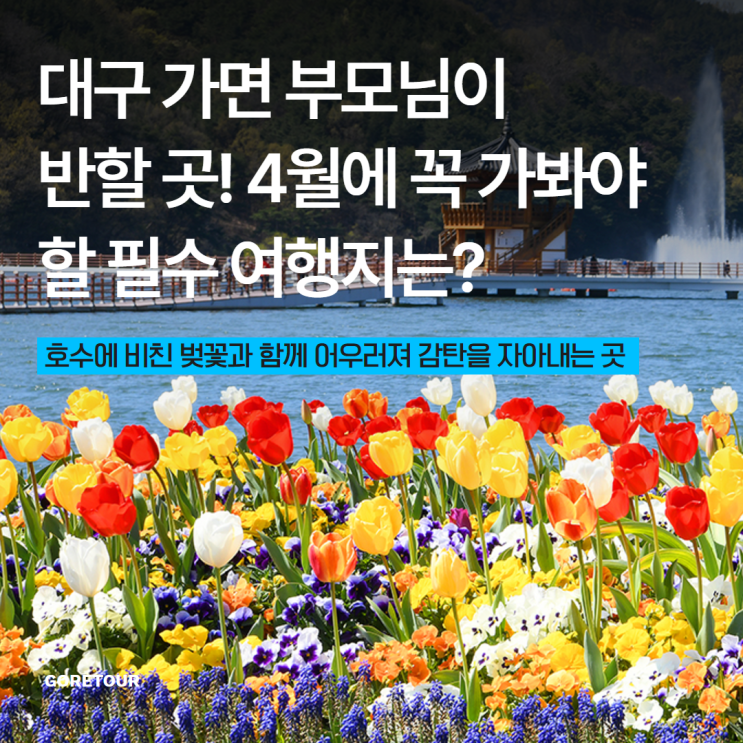  대구 가면 부모님이 반할 곳! 4월에 꼭 가봐야 할 필수 여행지는?