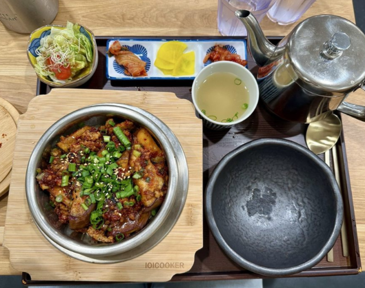  한식당 미국 LA 로스엔젤레스 담솥 식당용 솥밥 압력솥 설치 사례 IOICOOKER