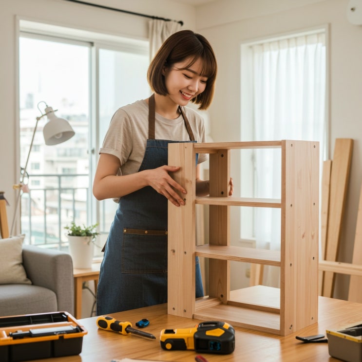  DIY 가구로 완성하는 나만의 인테리어 공간 팁