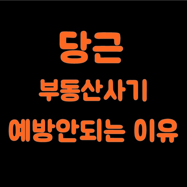  당근본인인증 부동산피해예방안되고 당근피해여전
