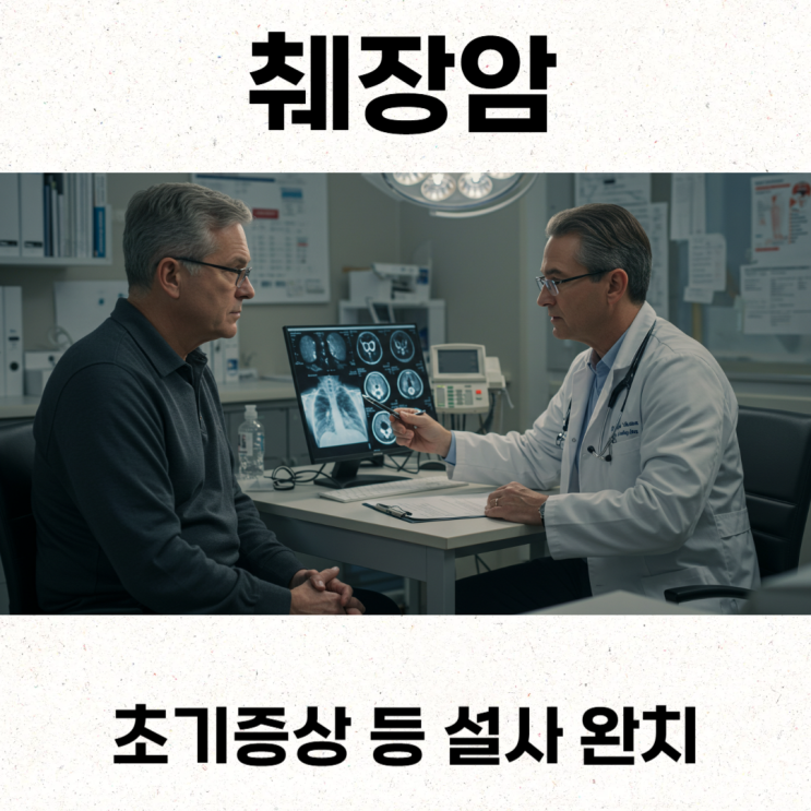  췌장암초기증상 등 설사 완치