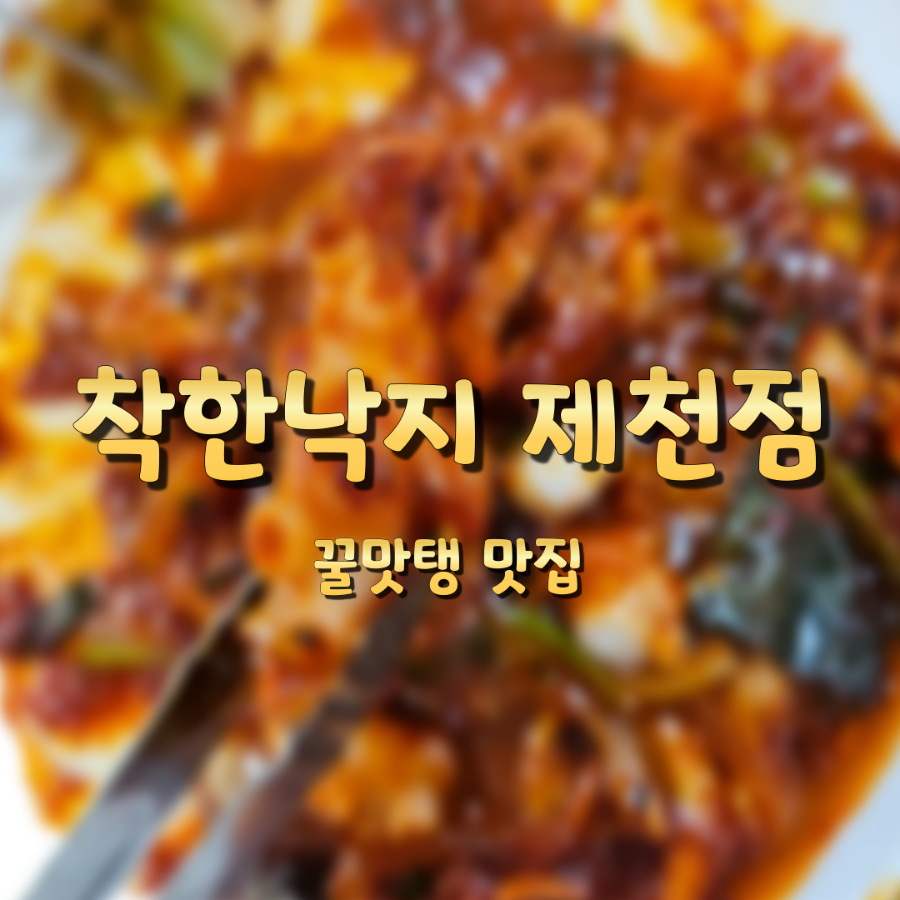 착한낙지 제천점 사진 1