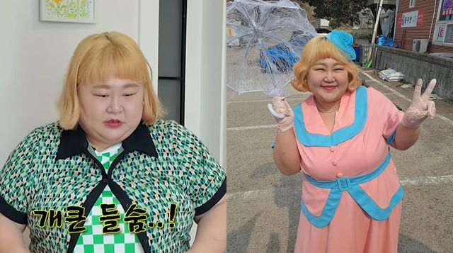 <b>홍윤화</b>, <b>40kg 감량</b> 선언…벌써 13kg 빠져 ‘몰라보겠네’