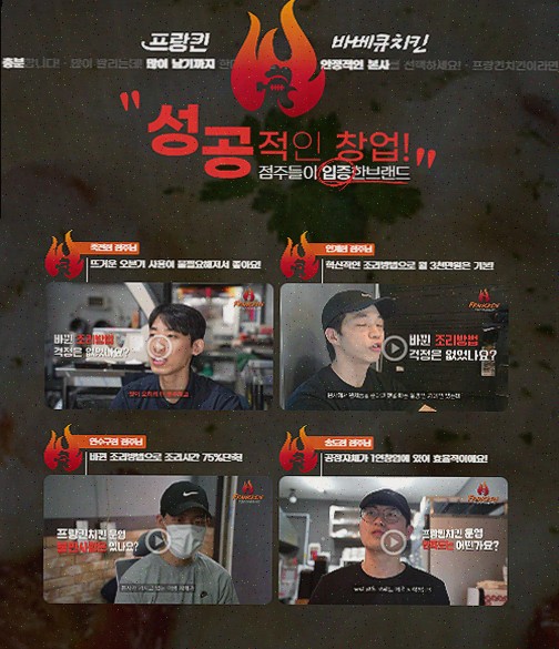  [프랑킨바베큐치킨] 창업비용 절감, 더 큰 매출 이야기