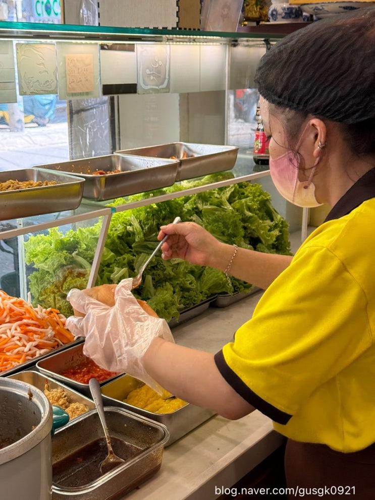  나트랑 시내맛집 반미판 banh mi pan 한국인 필수 코스