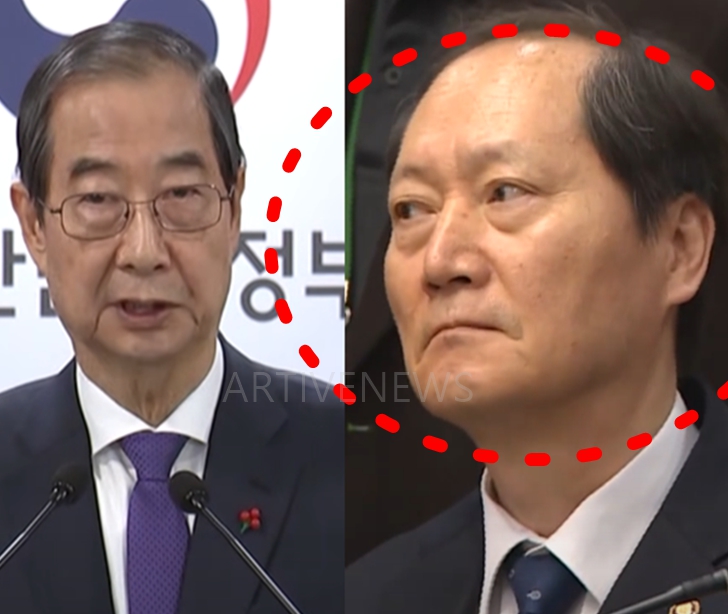 한덕수 <b>헌법재판관</b> 이완규 & 함상훈 후보자 <b>지명</b> 논란' 임명... 