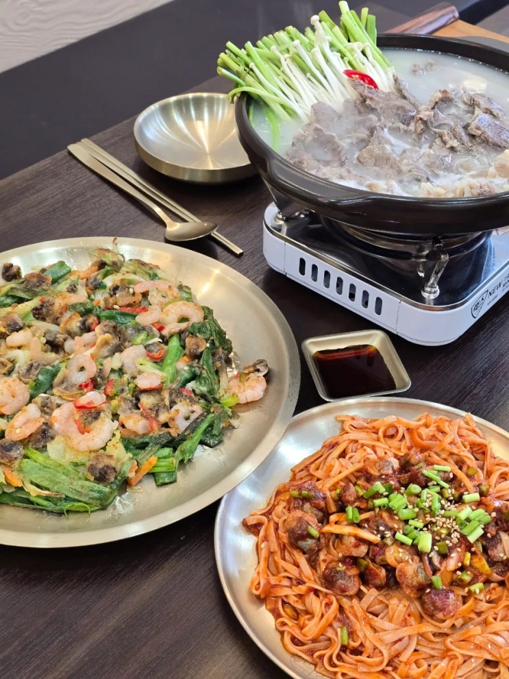  무안 남악 맛집 사골집 신상 국밥 식당