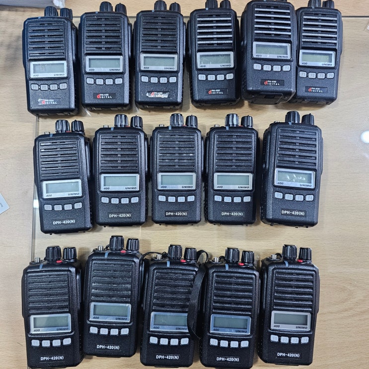  영종도, 인천무전기 유니모 삼성현장 사용 가능한 중고디지털무전기 소개