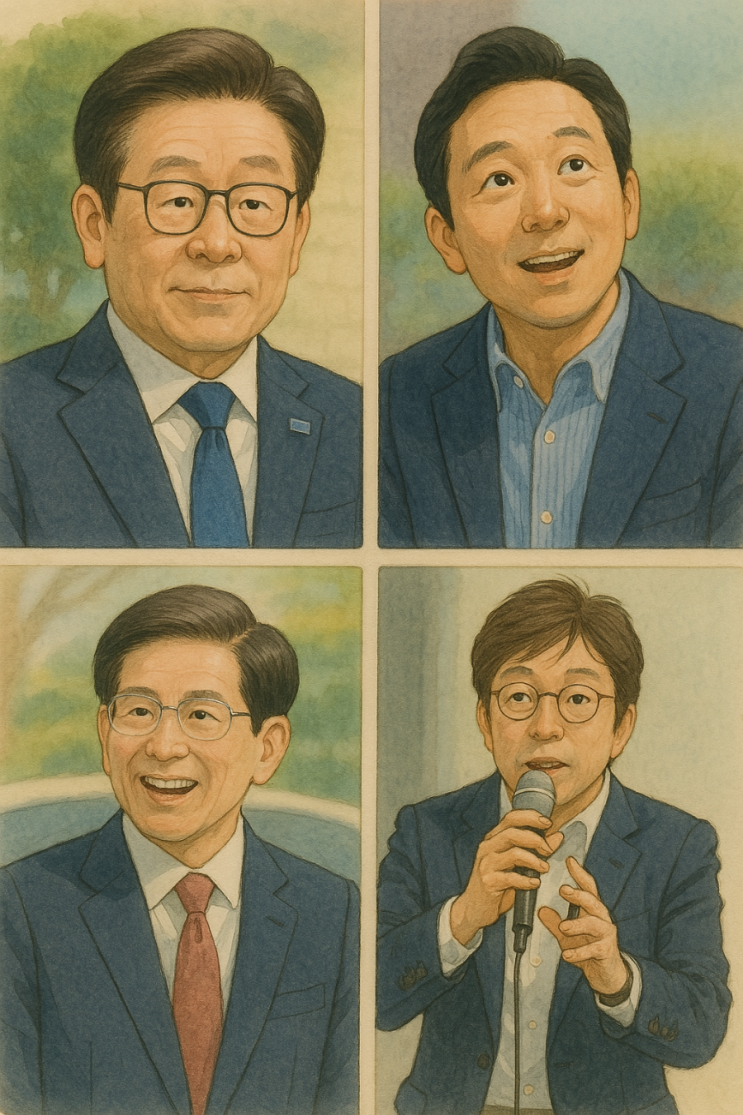 4월8일(화) 오늘의 주도주는 정치관련주 다수 (#정치 #<b>관세전쟁</b>... 