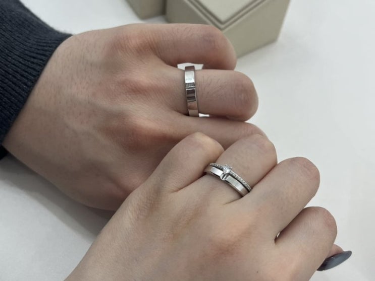  부산 예물숍 투어 계약 (반조애 웨딩밴드)