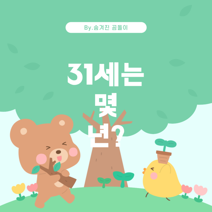  이 31세는 몇 년인가요? 나