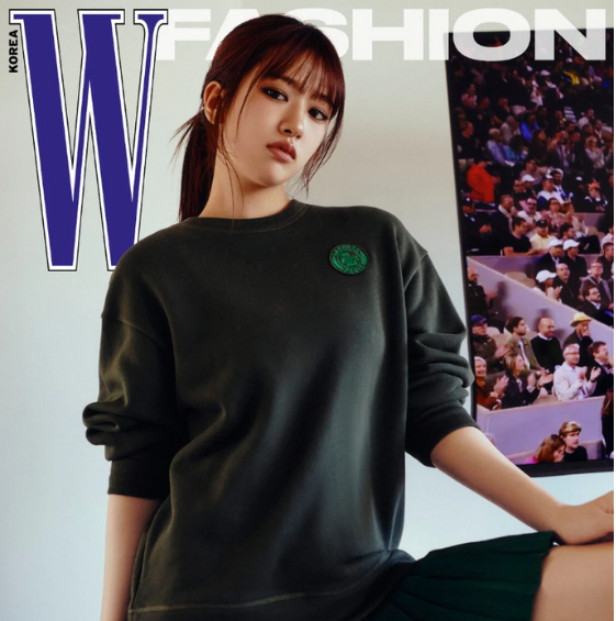  안유진 W코리아 화보 라코스테가 빚어낸 특별한 순간