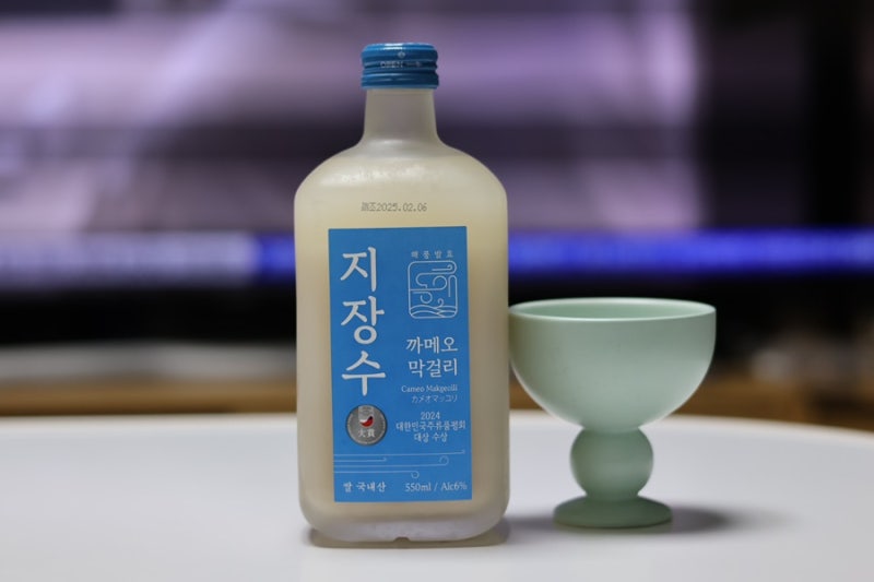 지장수 까메오 막걸리 프리미엄 전통주 살균막걸리