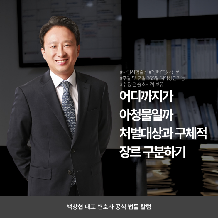 어디까지가 아청물일까 처벌대상과 구체적 장르 구분하기