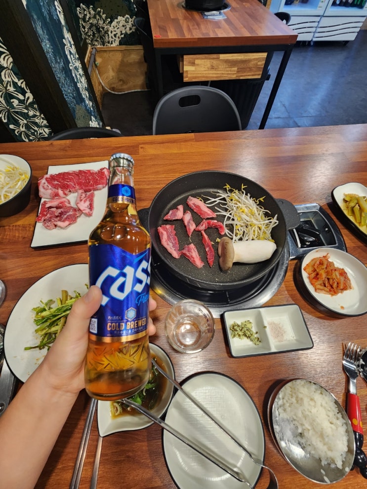  사가정 소고기 맛집 숙성소고기 전문점 숙성소고기 치익   고기의 정석을 맛보다!